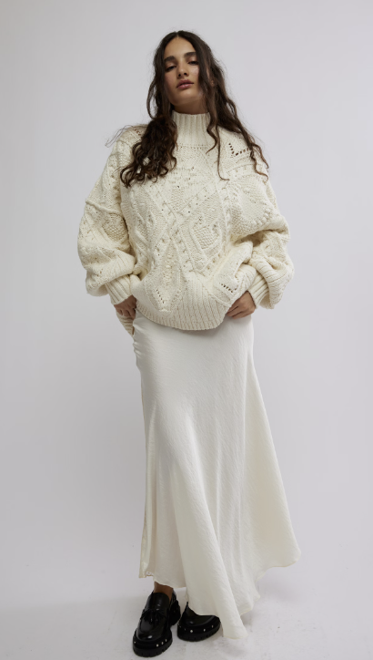 Inc white sweater online